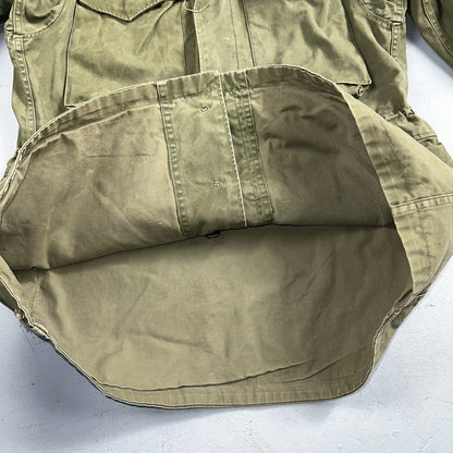 Field Jacket Post WWII Korean War M1950 Coat 1950s 50s OG107 M65
