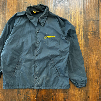 Vintage Champion 50s 60s Snap Button Basketball Jacket Mens XL Rockabilly RARE