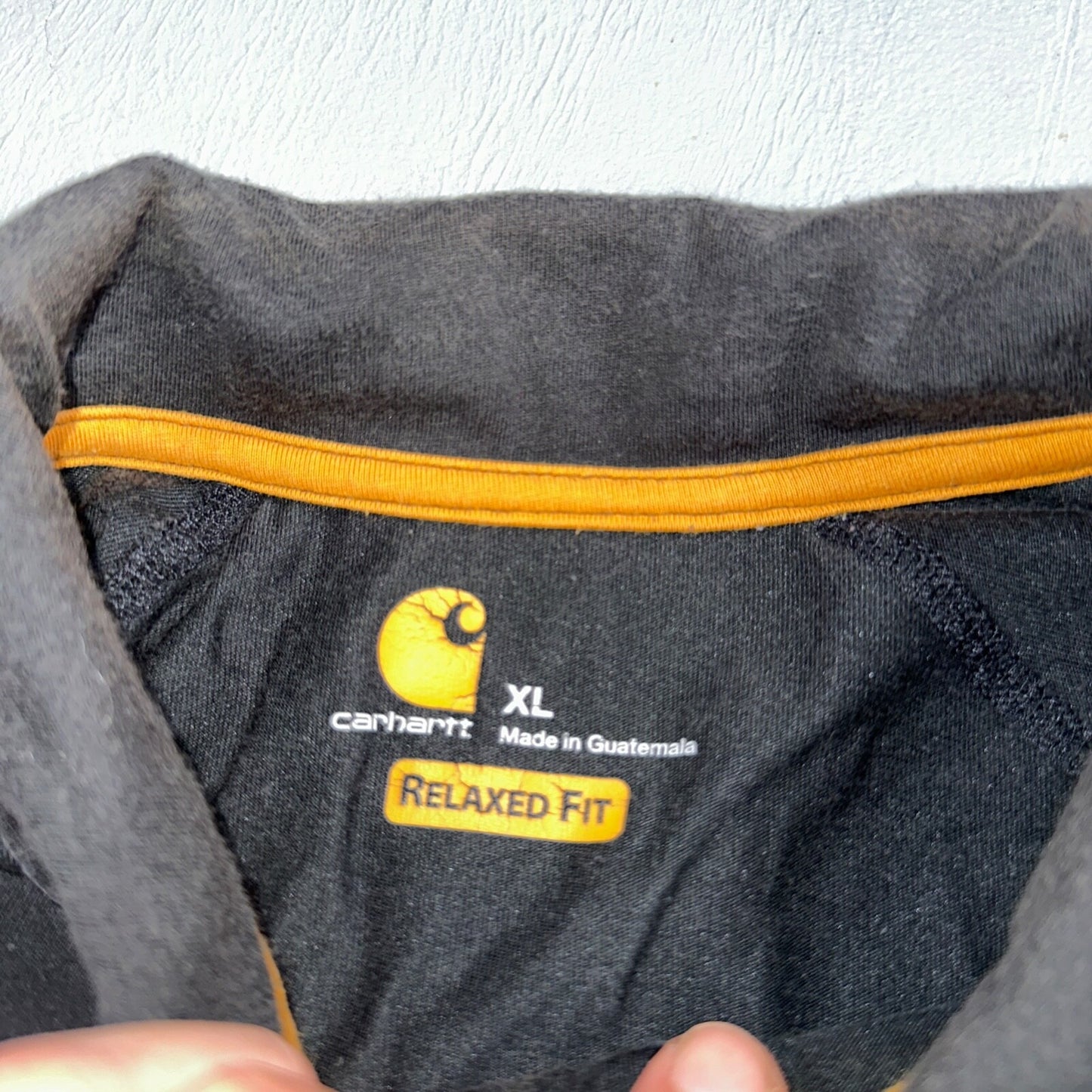 Carhartt Mens Force Short Sleeve Pocket Polo Shirt Black Size XL 103569 001