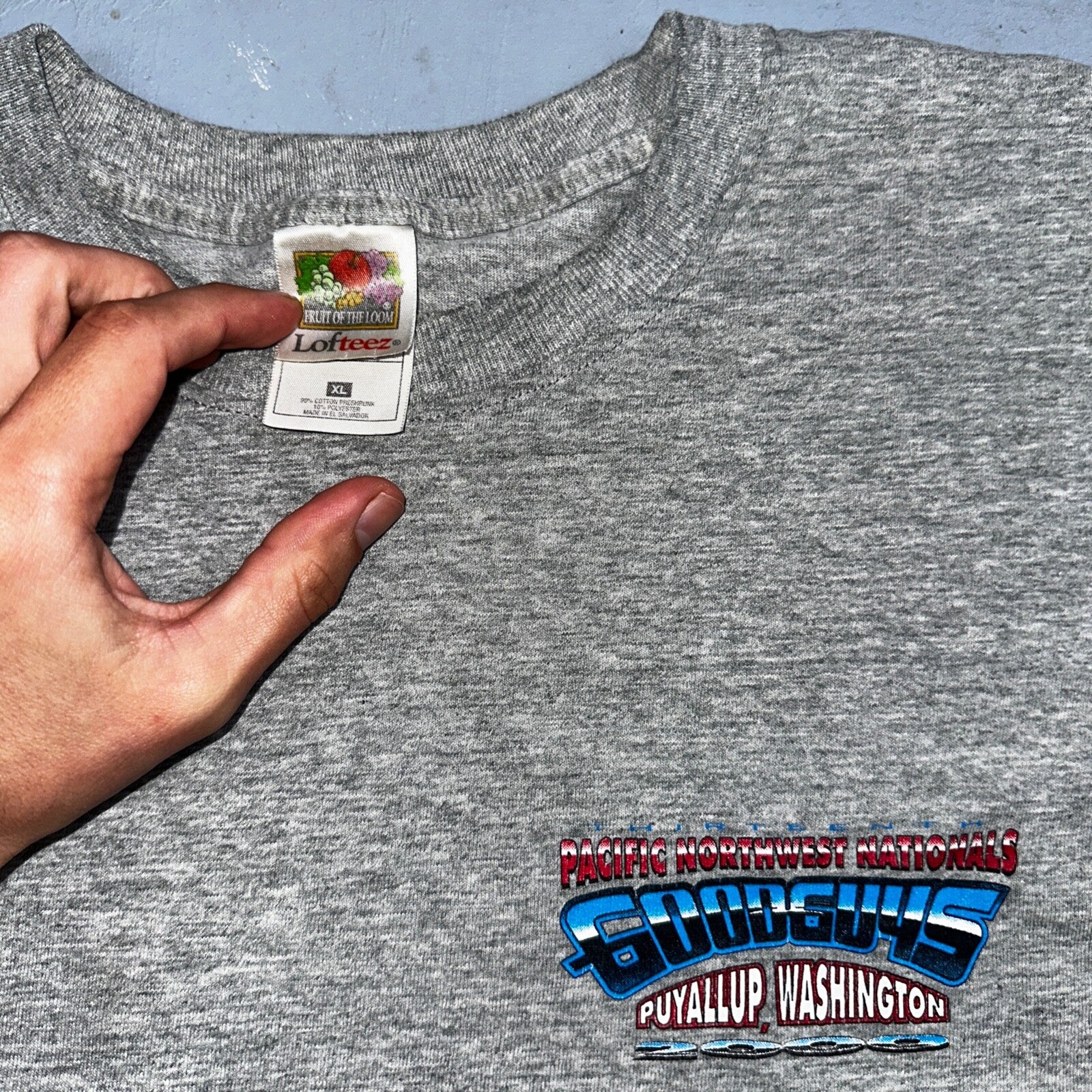 Budweiser Beer Cars VTG T Shirt Muscle Good Guys Racing FOTL PNW Portland Oregon