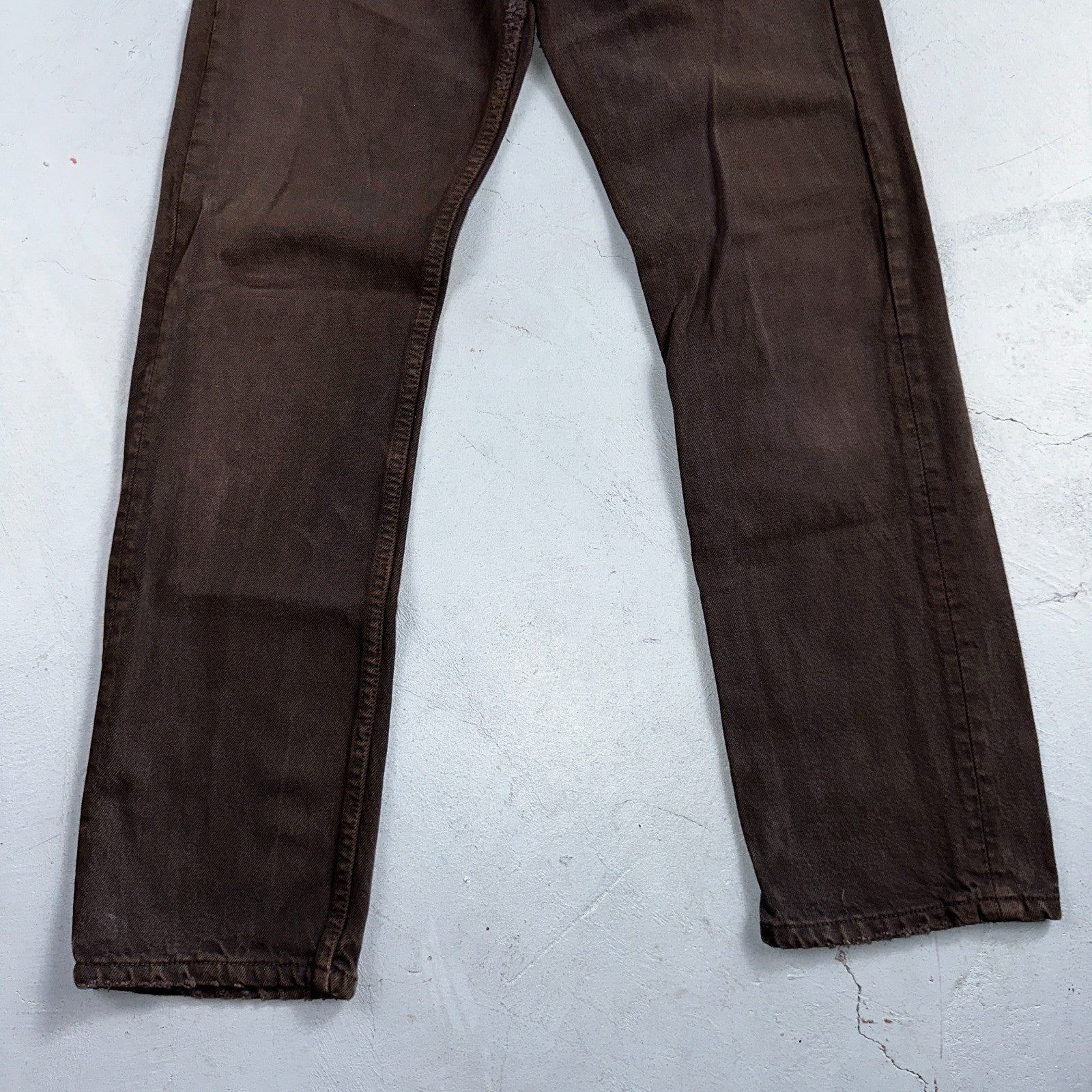 Levis 501 Vintage Y2K 90s XX Straight Leg Jeans Gray Light Wash 28x30 Act 27x28