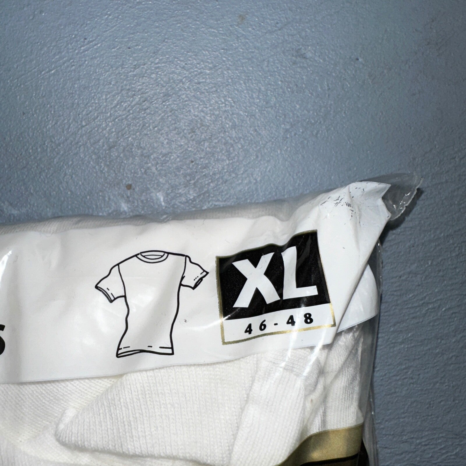 1998 Hanes Vintage White Blank T Shirt Mens Lot Of 3 Pack 90s Classic Crew XL