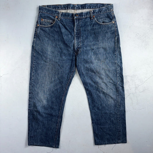 Levis 505 Vintage 70s Talon USA Jeans 501 1970s Med Wash Blue 42x30 Act 40x25