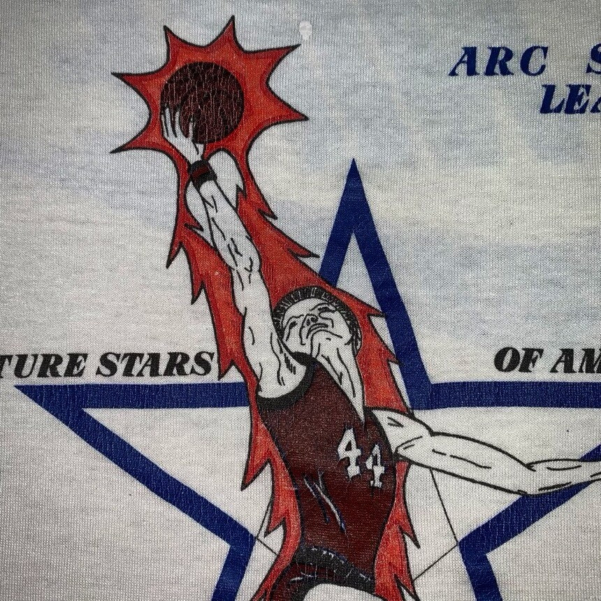 Nike Vintage T Shirt USA Rare Rap Jordan Future Stars ARC Summer Basketball