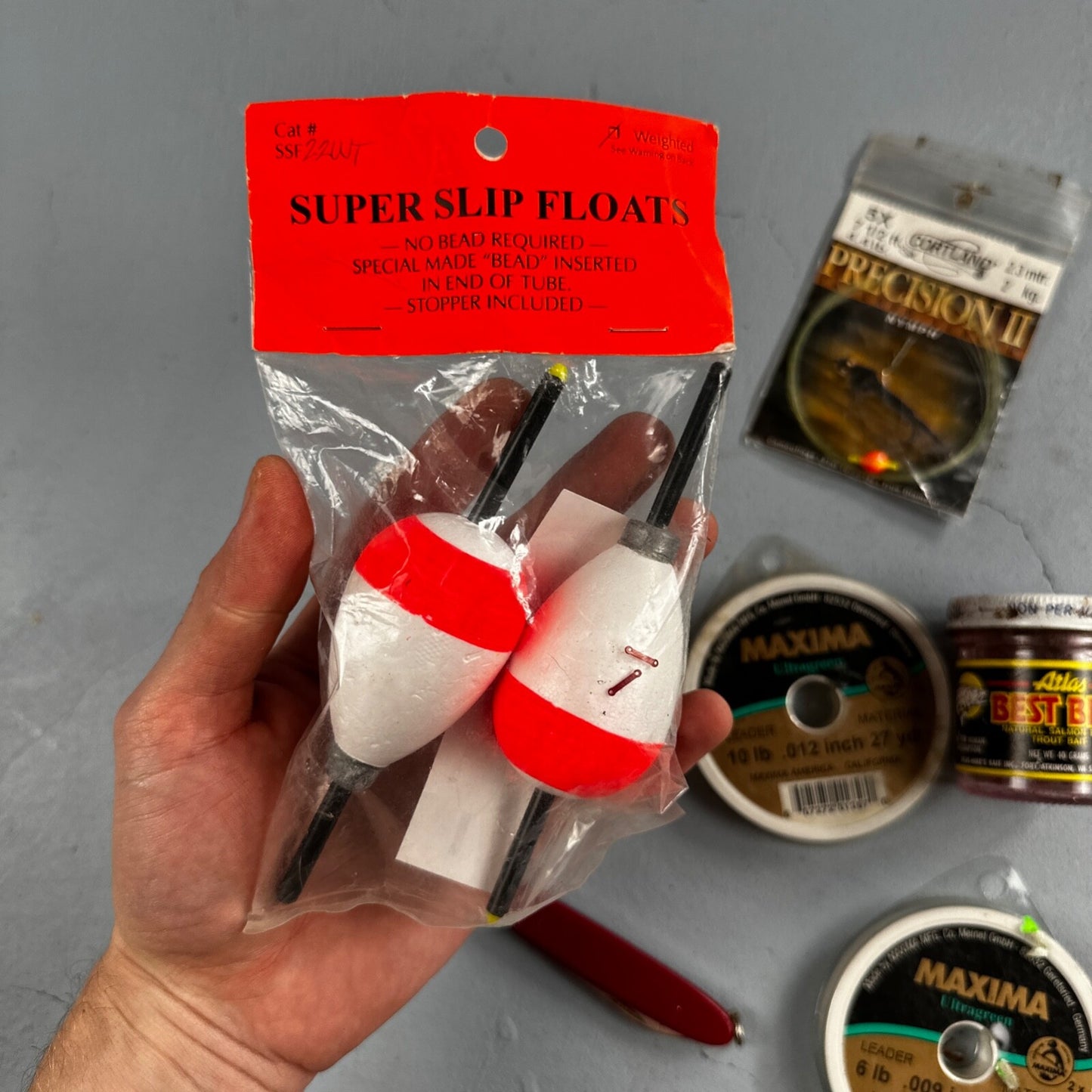 Cortland Precision Tapered Trout Fly Fishing Leaders Random Lot Collection