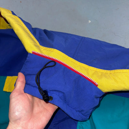 The North Face Color Block VTG 90s Gore Tex Extreme Ski Jacket Pullover Anorak