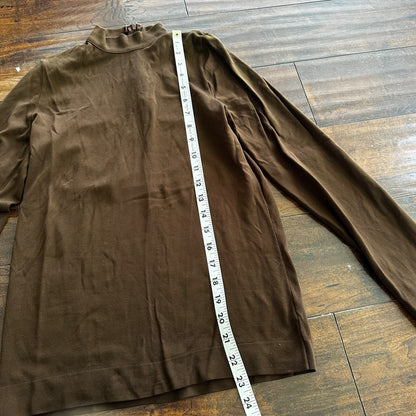 Vintage USA Rockabilly Womens Dress Jacket Skirt 60s 70s Top Bottom Brown