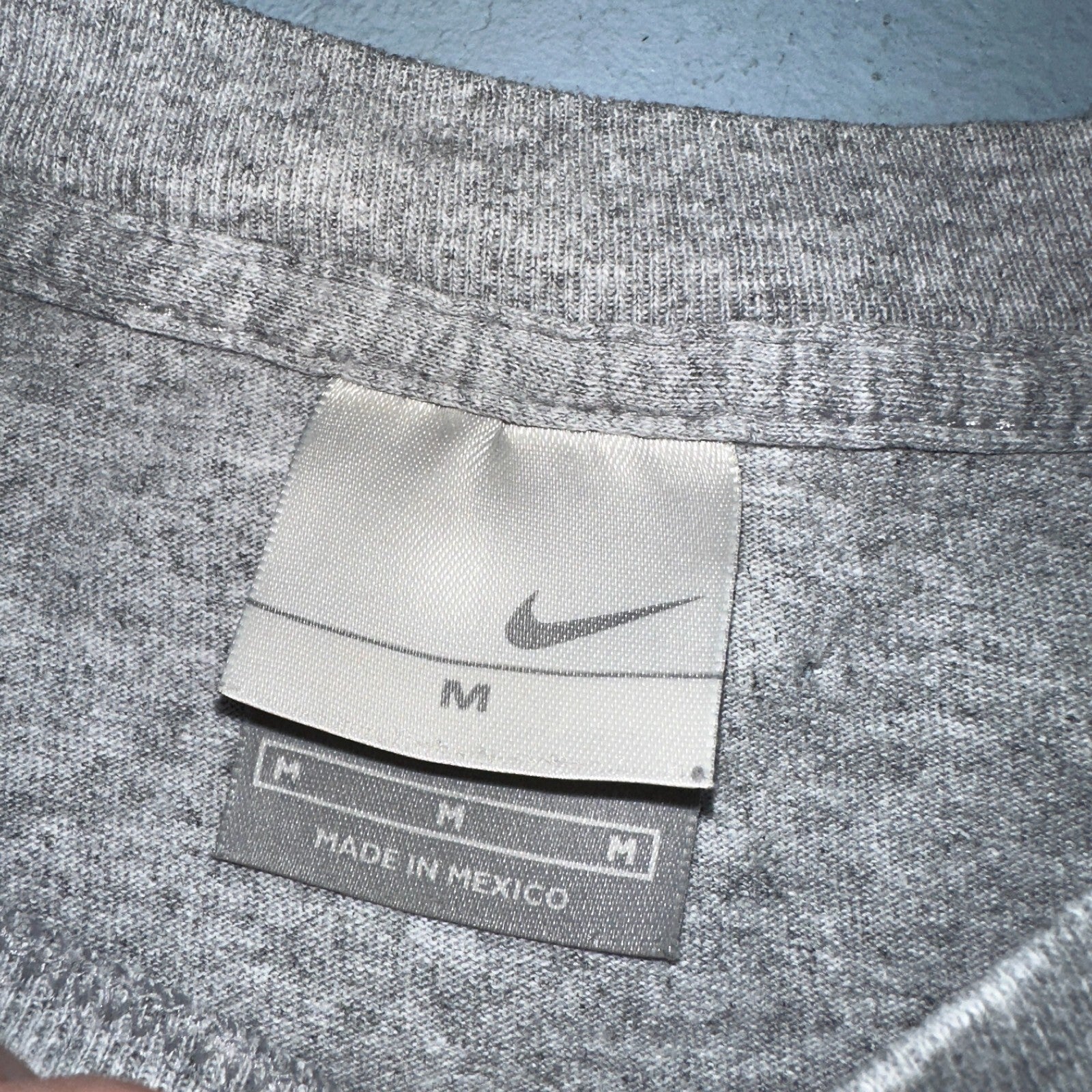 Nike Athletic Department Y2K VTG T Shirt Silver Tag Property Medium Y2K Graphic