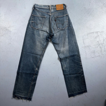 Levis 501 Big E Vintage 60s Redline Selvedge USA XX 1960s Jeans 27x30 Act 25x28