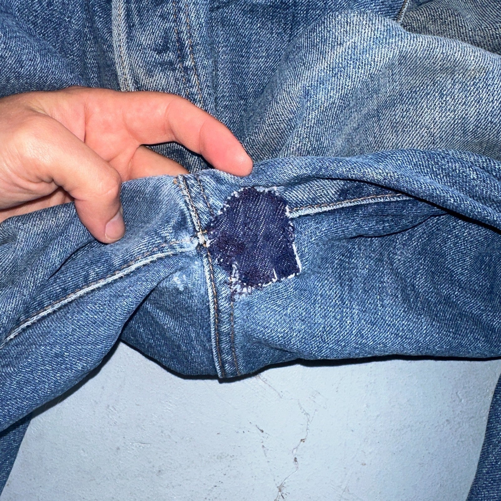 Levis 501 Vintage 70s SS Redline Selvedge USA XX Jeans Med Wash 48x30 Act 44x27