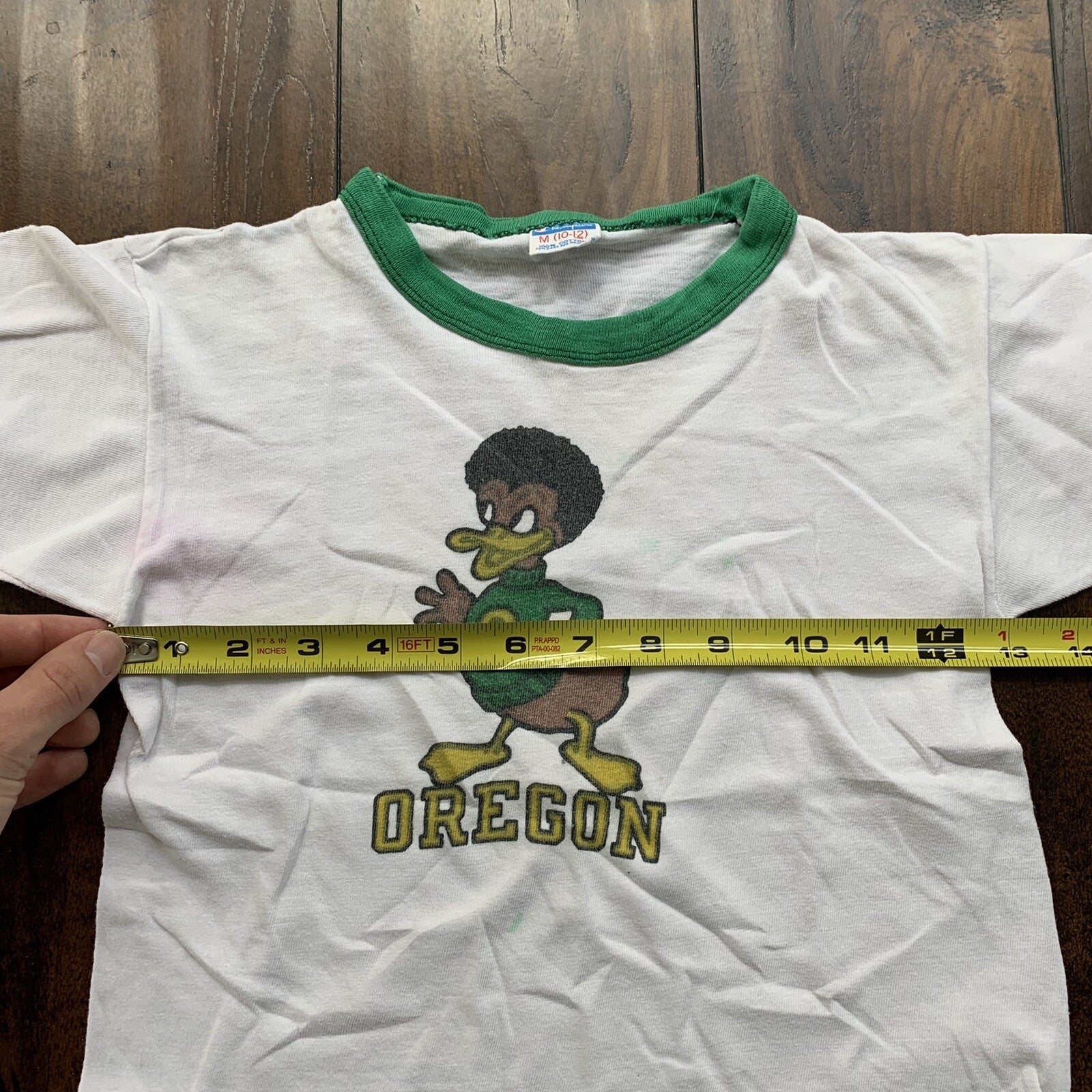 Champion Oregon Afroduck Vintage Portland 70s Ducks Nike BOYS T Shirt Eugene