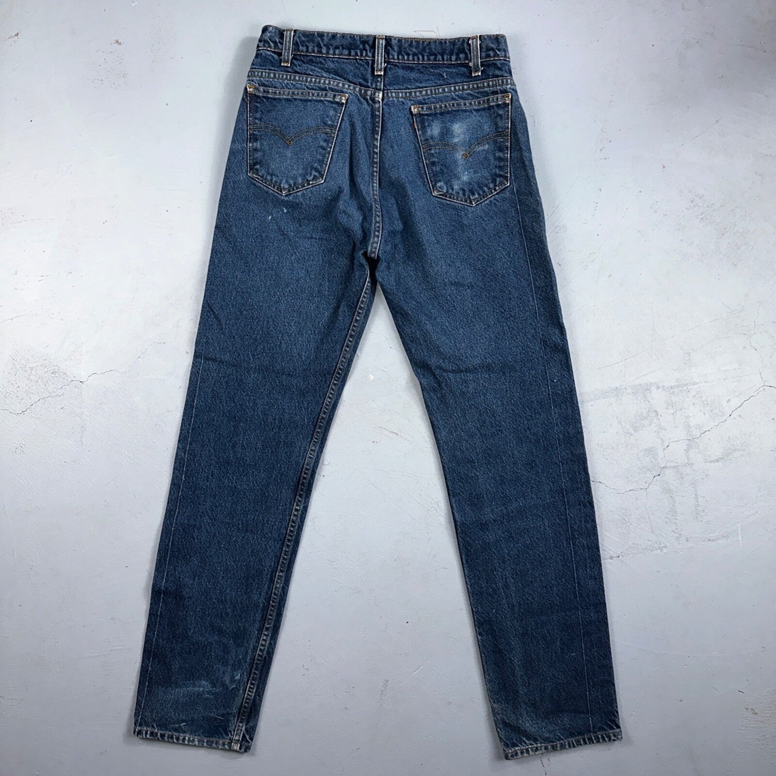 Levis 505 Vintage 90s Orange Tab Jeans Blue Med 501 Wash 33x34 Act 31x33