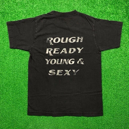 Vintage T Shirt Tee Omarion 21 Rough Ready Sexy Lil Wayne Drake 00s Rap Tupac
