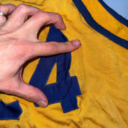 1950s Russell Southern Athletic Tank VTG T Shirt 24 Number Rockabilly Gym 50s