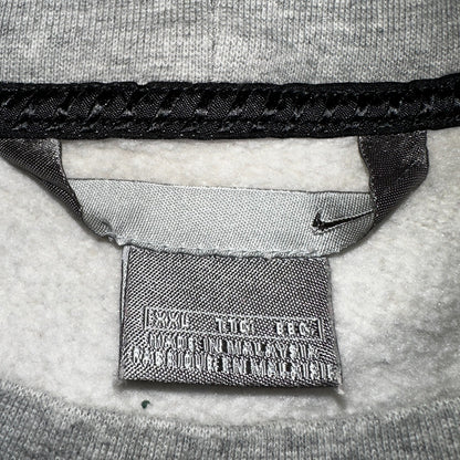 Nike 2XL Silver Tag Sweatshirt 90s VTG Crewneck Y2K Speed Stained Air Max Promo