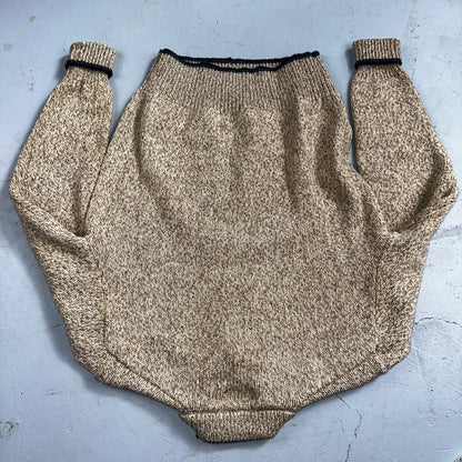 Vintage Woolrich Women's Sweater Size M 85% Wool Chunky Knit Crew Neck Long Slv