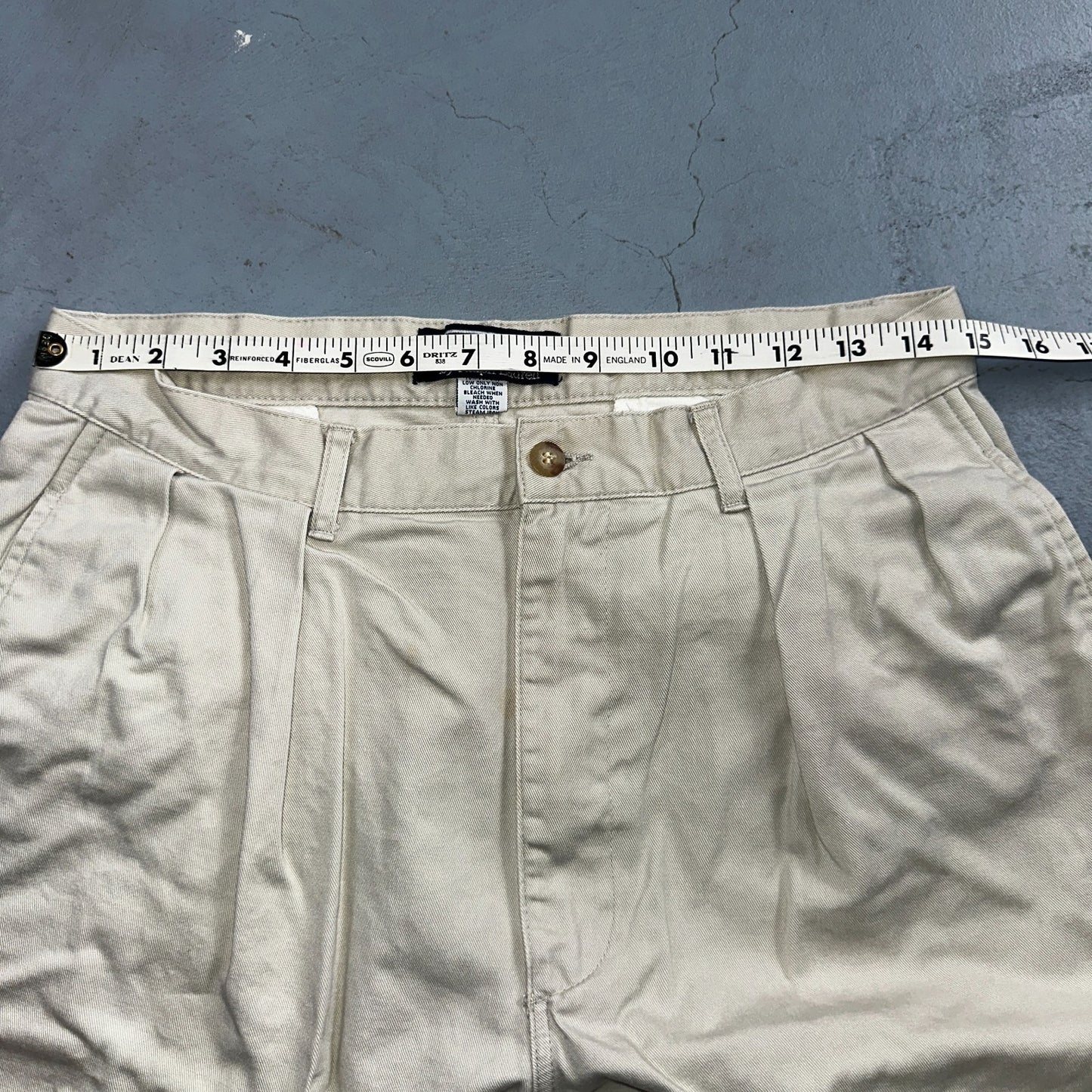 Polo Ralph Lauren Chino Pants Men's Size 29x31 Vintage Authentic Dry Goods