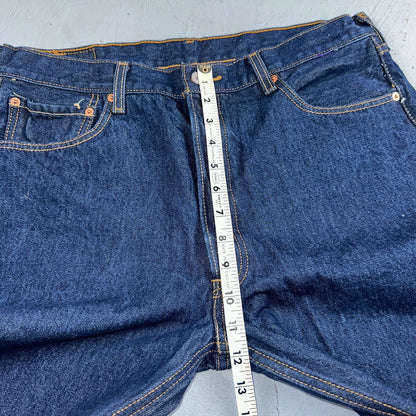 Levis 501 Vintage Y2K 90s XX Straight Leg Jeans Blue Dark Wash 36x40 Act 34x35