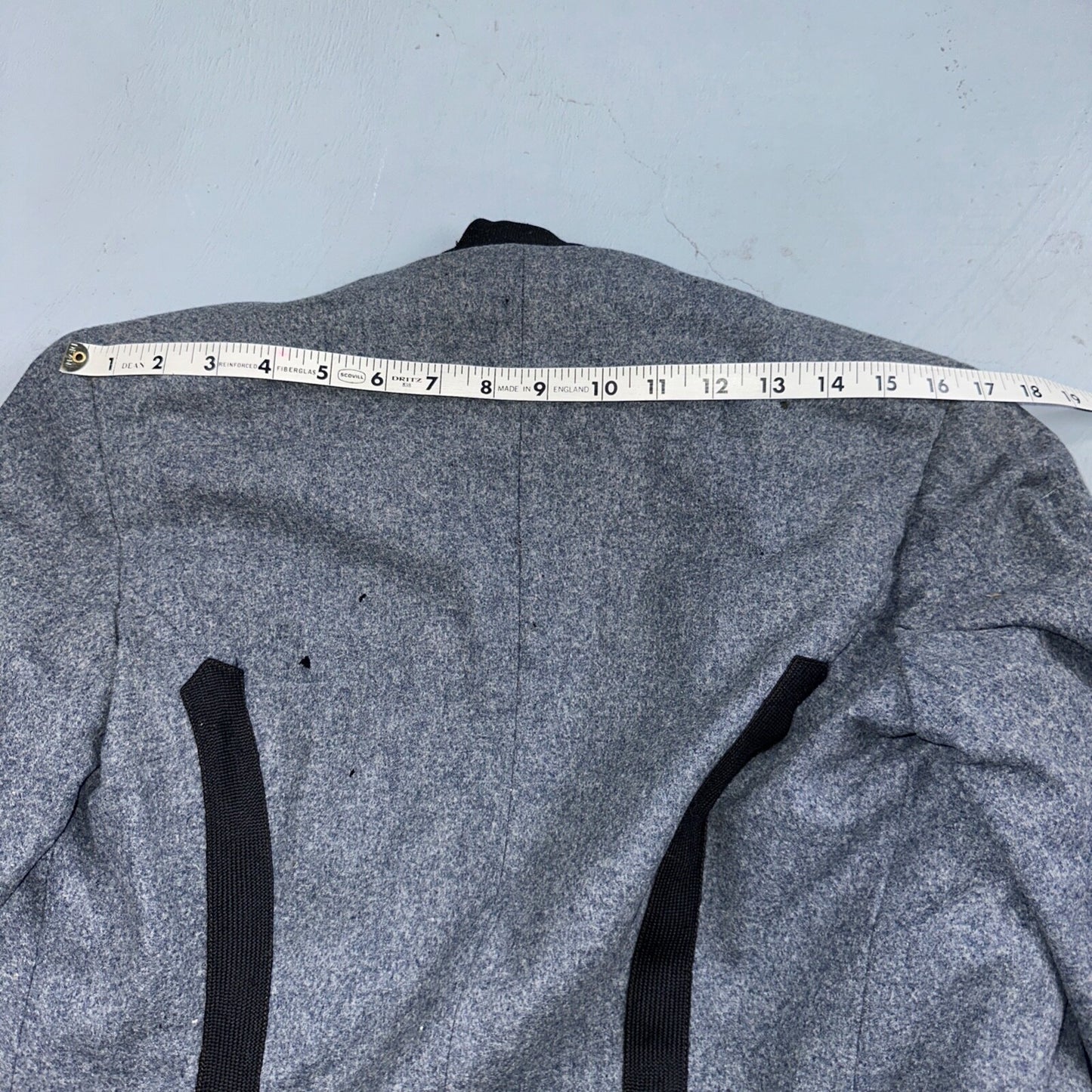 Antique 1900s Union USMA US Military Academy Cadet Uniform Gray Wool Jacket