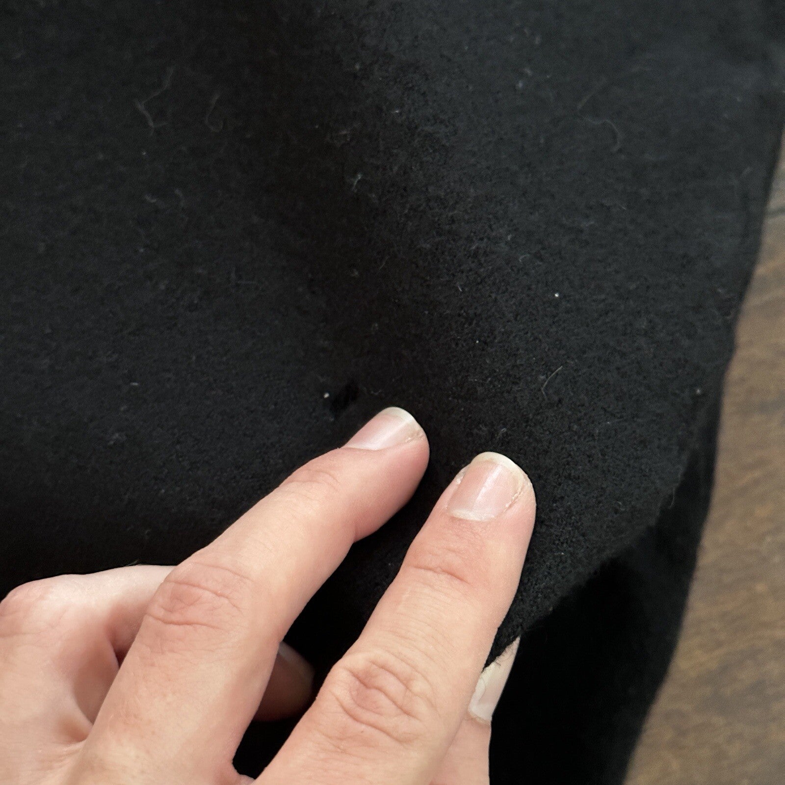 Preview Collection S Black Pure Wool X Fine Merino Sweater Dress Sleevless VTG