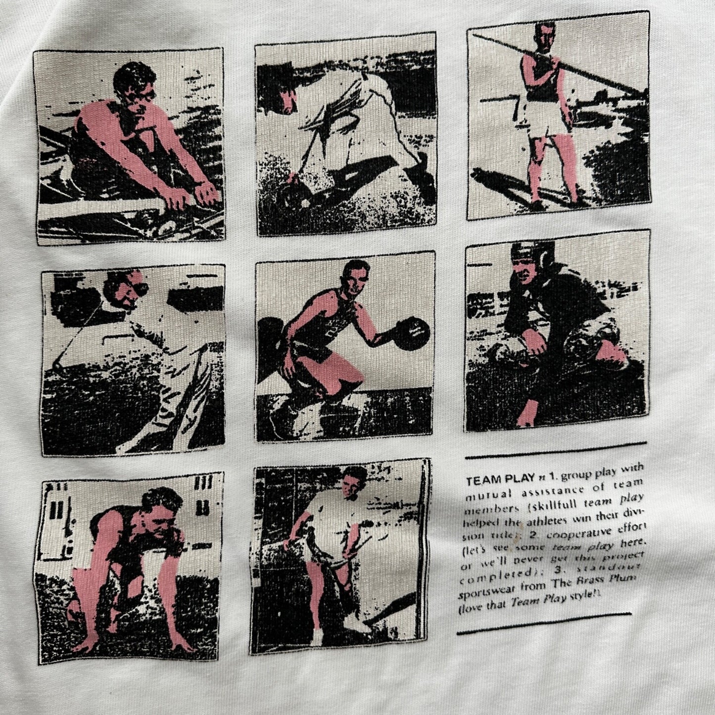 Sports White Basketball Team Long Sleeve Gym Vintage T Shirt 90s Gang Cool Rap