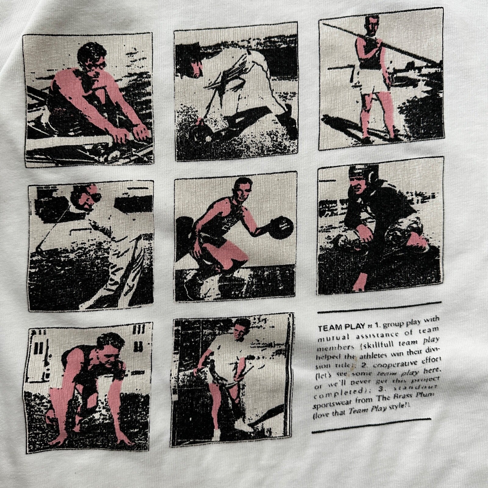 Sports White Basketball Team Long Sleeve Gym Vintage T Shirt 90s Gang Cool Rap