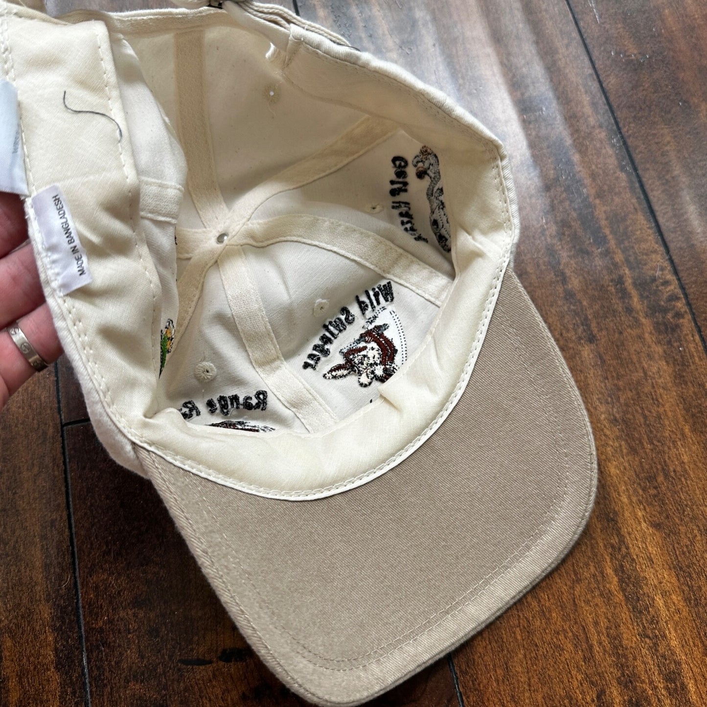 Golf Dad Hat VTG Warner Bros Class Dad Golfer AOP Hat Snapback Vintage 90s OSFA