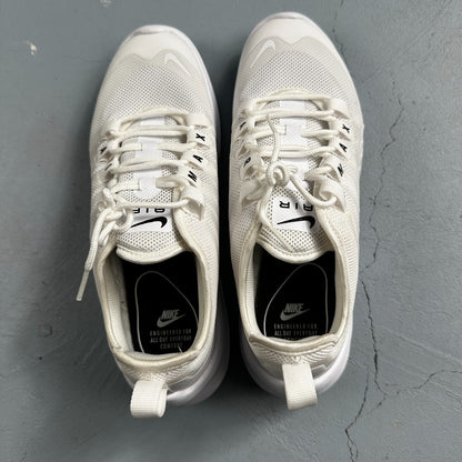 Nike Air Max Axis White Sneakers Women's Size 9 Running AA2168-100