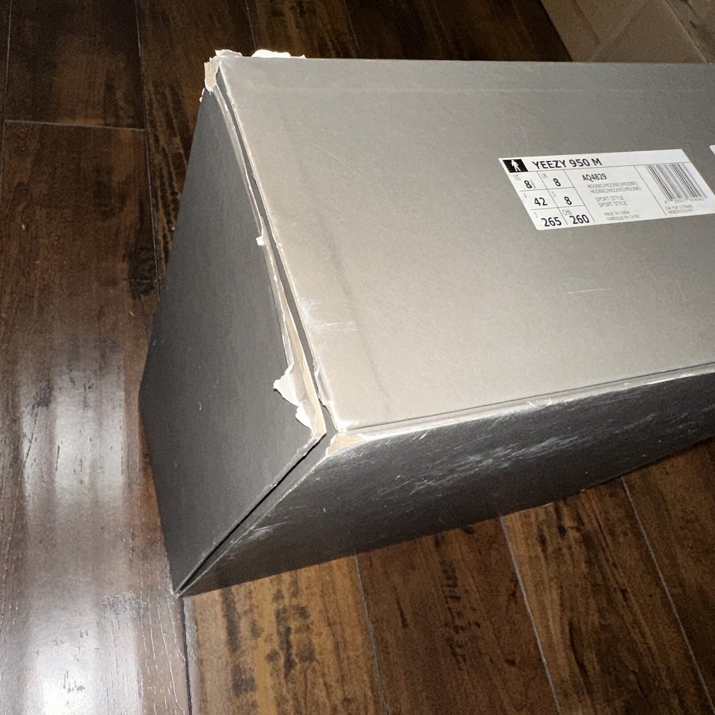 adidas Size 8.5 Yeezy 950 Moonrock Boots - AQ4829 - USED - Rare 2015 OG release