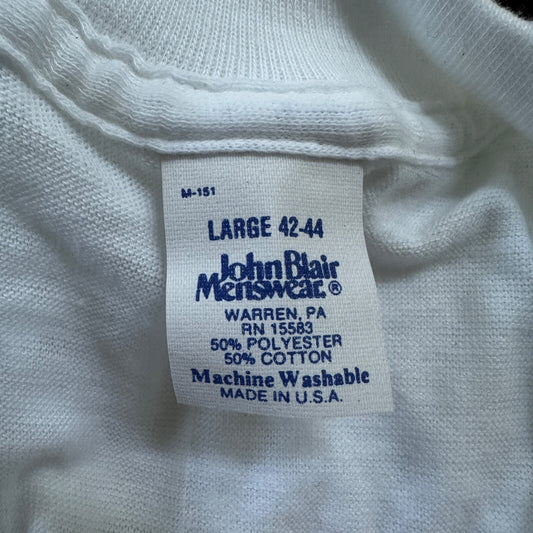 Blair Blank Vintage White T Shirt Pack 70s Essential Lot Of 4 Rap Single Stitch