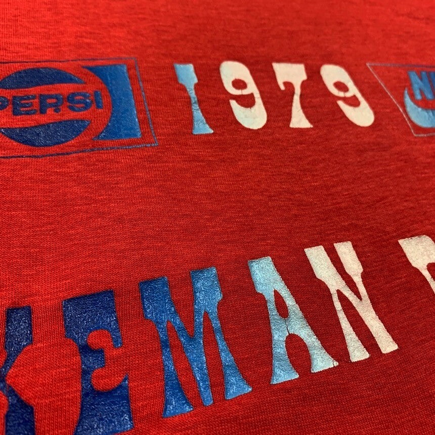 Vintage Nike 1979 Oregon T Shirt USA Rare Champion Blue Bar XL 70s Axeman Pepsi