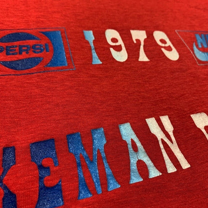 Vintage Nike 1979 Oregon T Shirt USA Rare Champion Blue Bar XL 70s Axeman Pepsi