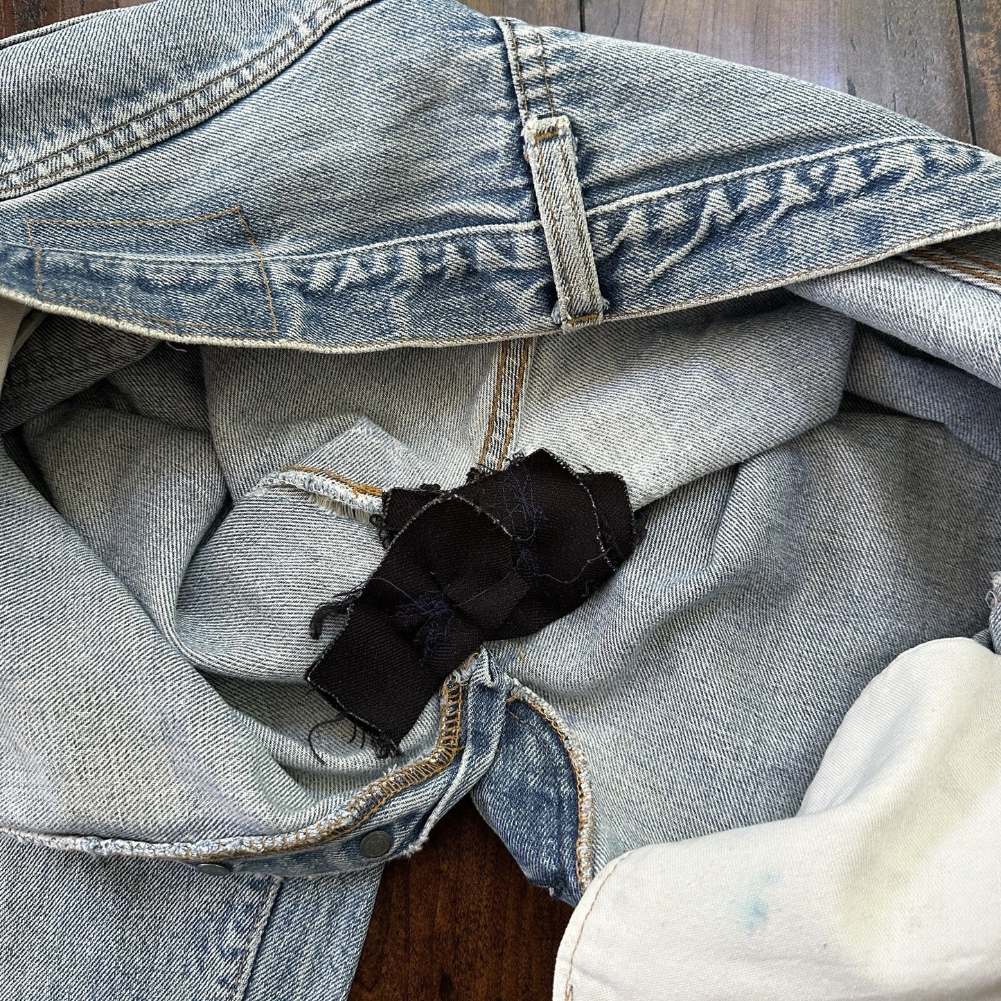 Levis VTG 70s SS Redline Selvedge USA 501 XX Jeans 66 80s 38x33 Act 34x27 CUT