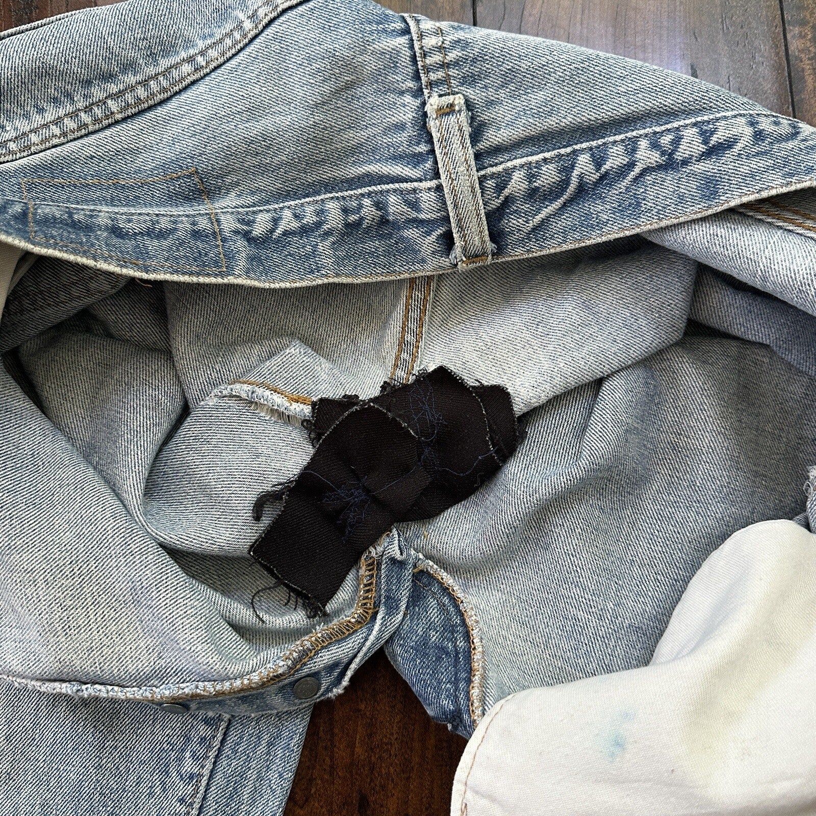 Levis VTG 70s SS Redline Selvedge USA 501 XX Jeans 66 80s 38x33 Act 34x27 CUT