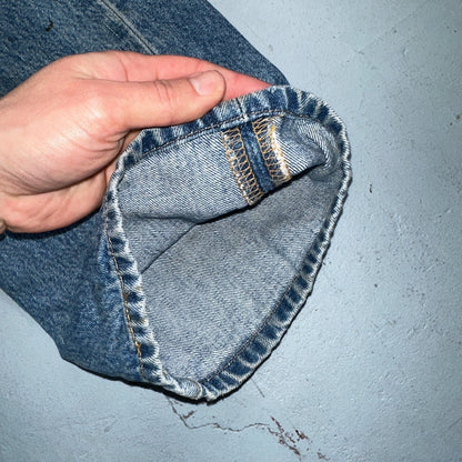 Levis 501 Vintage 90s XX Straight Leg Jeans Y2K Med Wash 36x34 Act 34x33