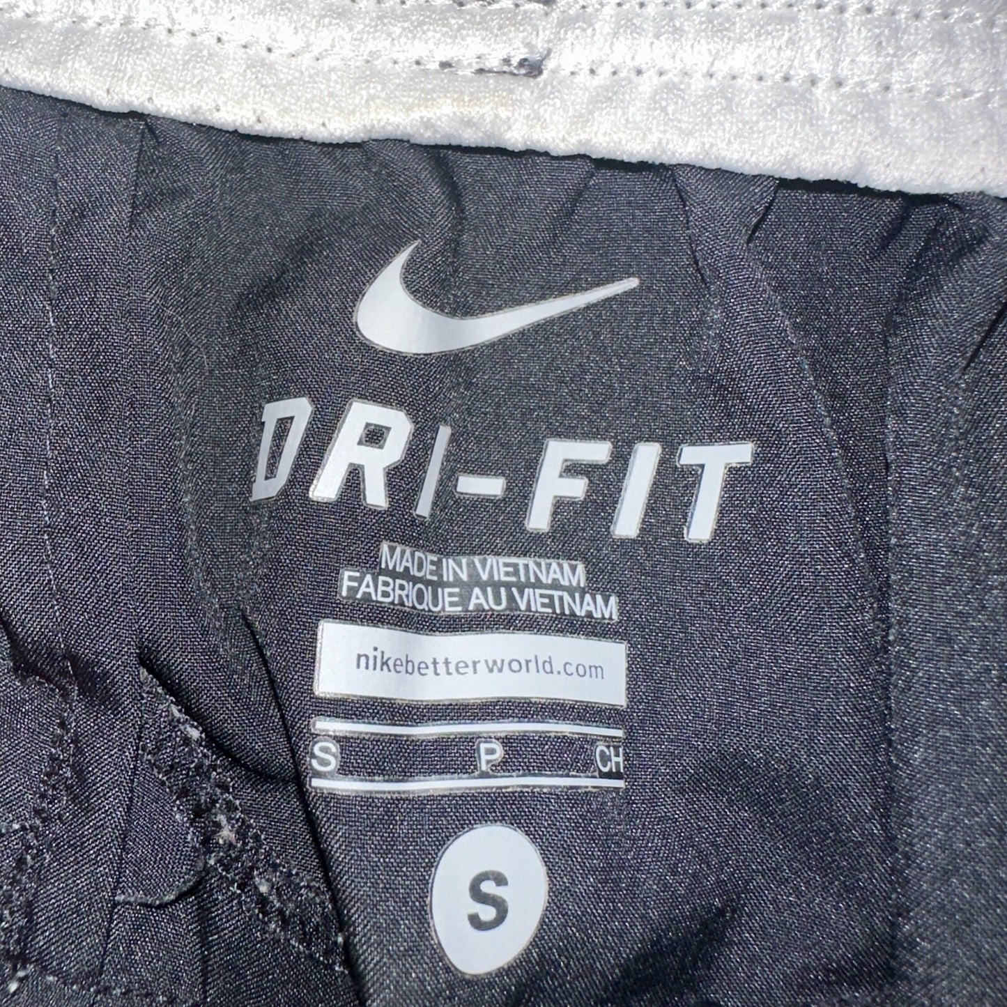 Nike Mens Athletic Gym TNNS Muscle Shorts Dri Fit Black Gym Sports Small