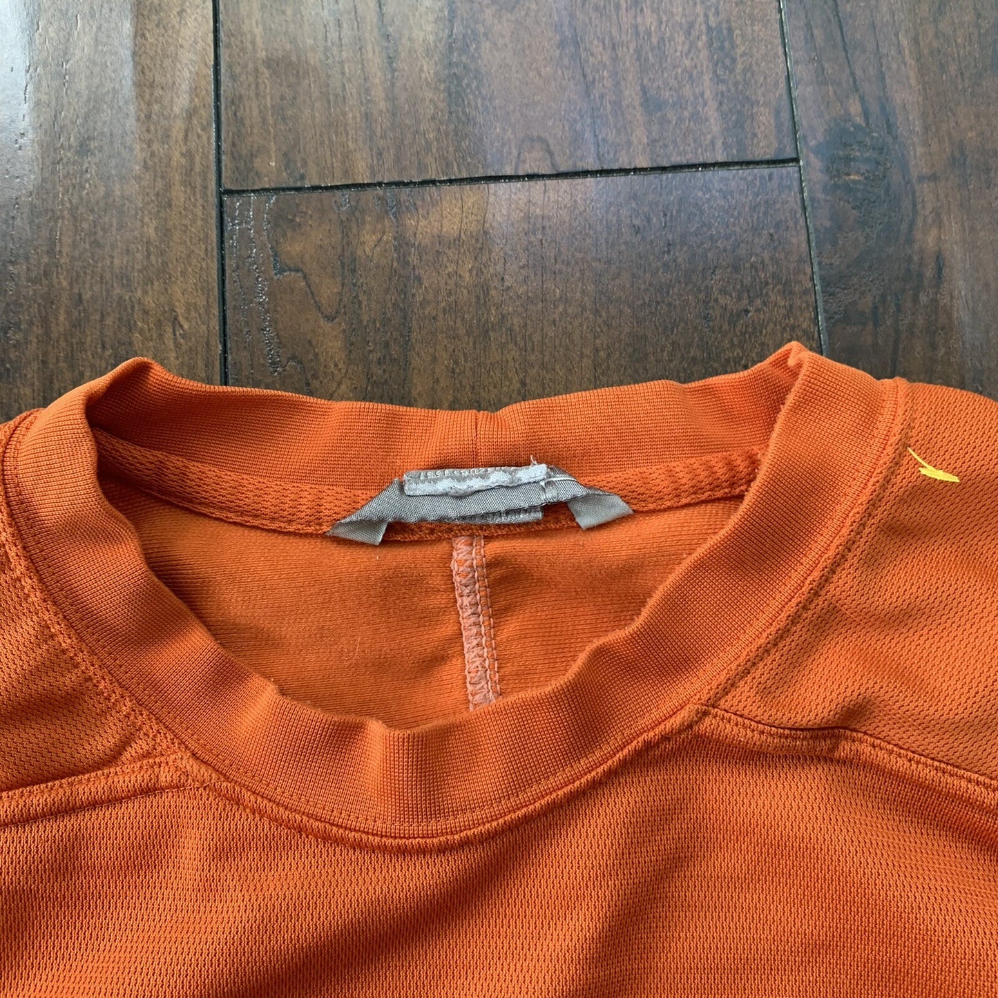 Vintage Nike Y2K Jersey T Shirt Soccer Football Sports Orange Running 2000s