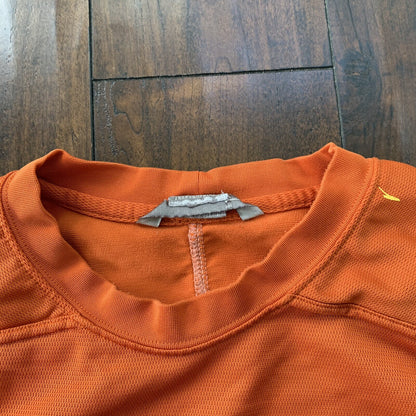Vintage Nike Y2K Jersey T Shirt Soccer Football Sports Orange Running 2000s