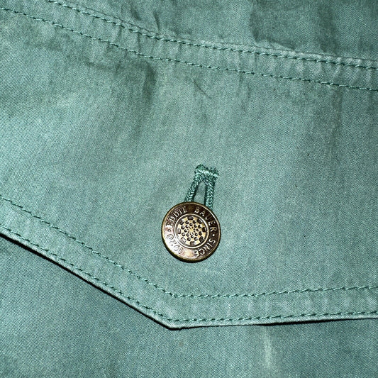 Eddie Bauer VTG Jacket L Full Zip Garden Chore Faded 1980s 80s Rare Coat Hiking