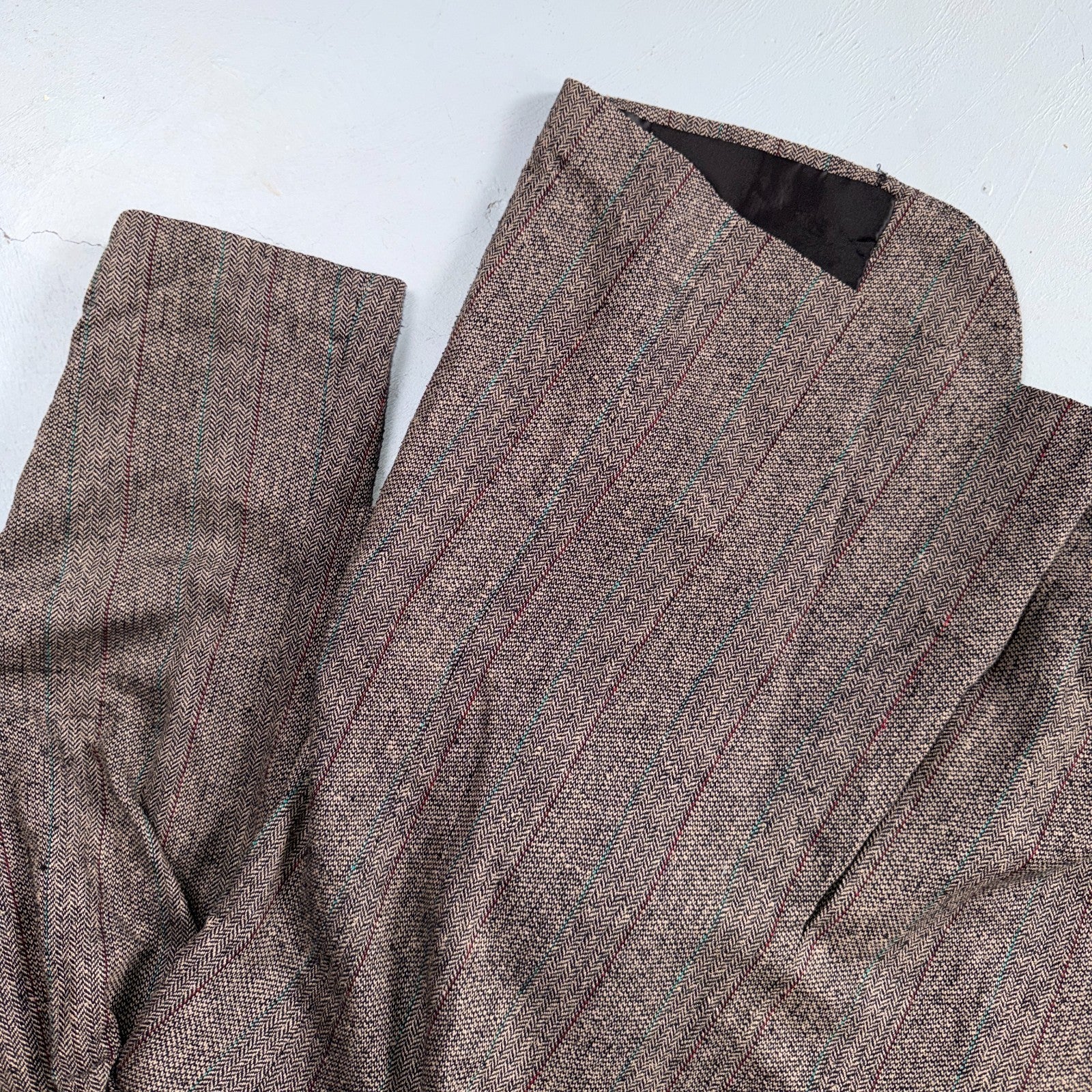 Vintage Circle S Dallas Texas Western Cowboy Blazer Jacket Mens 44L Silk Lining