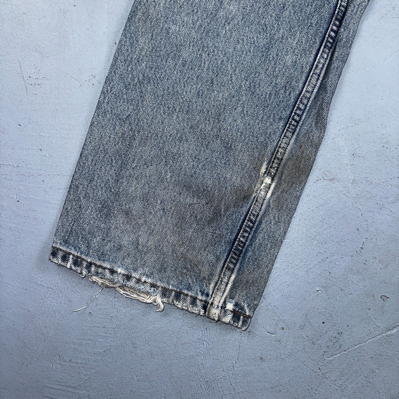 Levis 501 Vintage Y2K 90s XX Straight Leg Jeans Blue Light Wash 36x34 Act 33x32