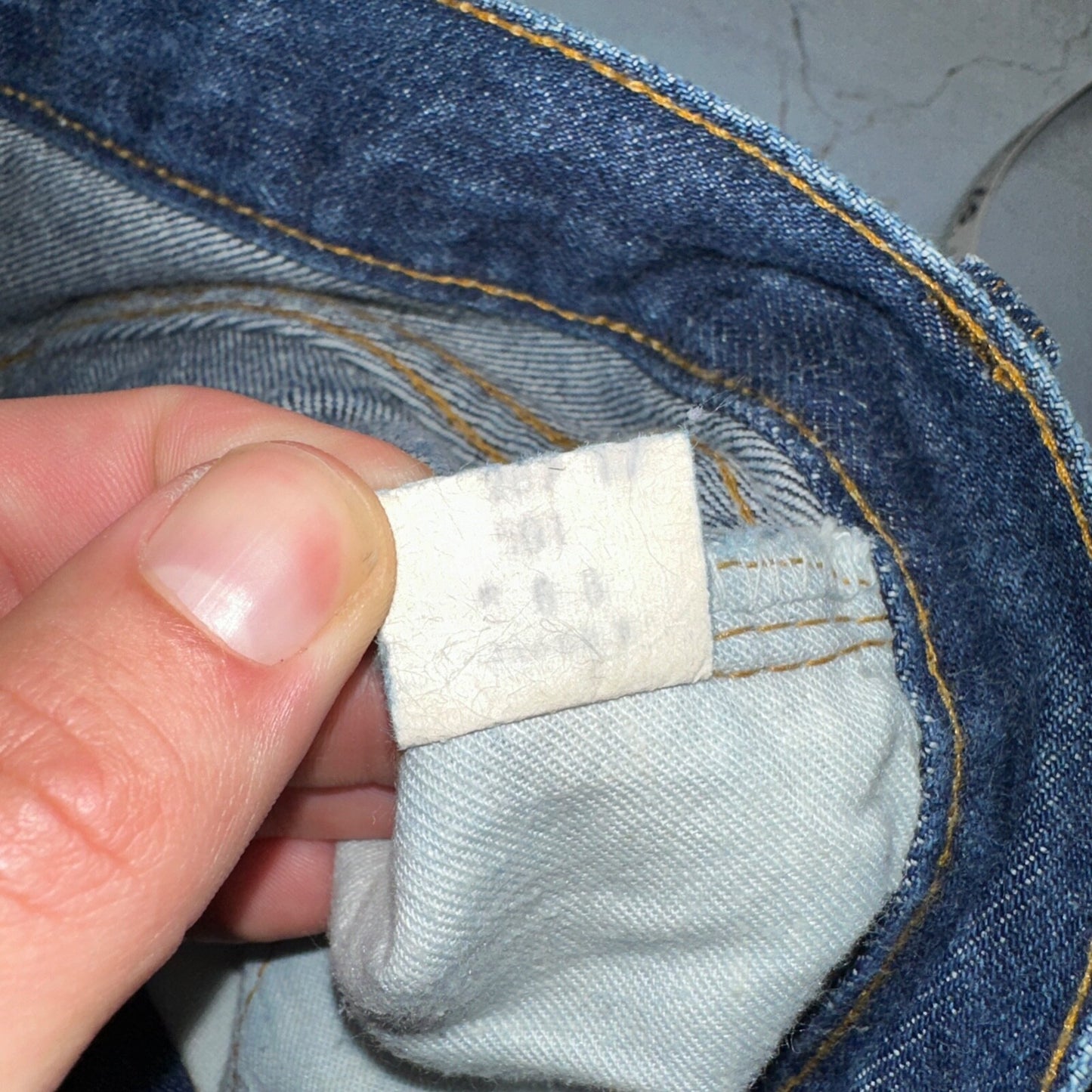 Levis 501 VTG 70s SS Redline Selvedge Jeans XX Dark Wash 28x34 Act 26x30