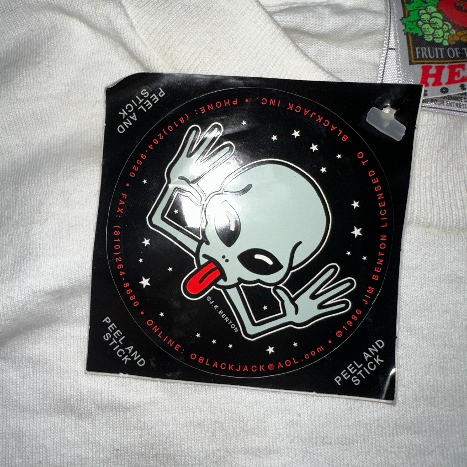 VTG Jim Benton NWT Staring At Us Aliens Bikini Shirt XL Funny Cartoon Pop Art