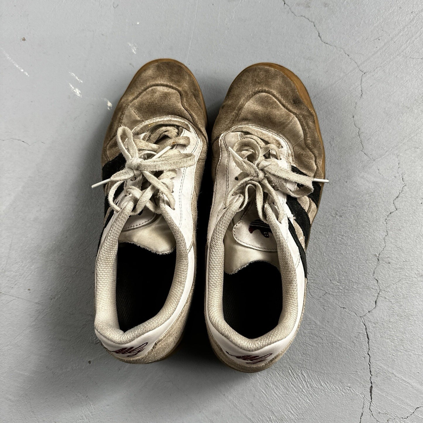 adidas x Mark Gonzales ALOHA SUPER IG5265 Low Top Sneakers US 9 White Used