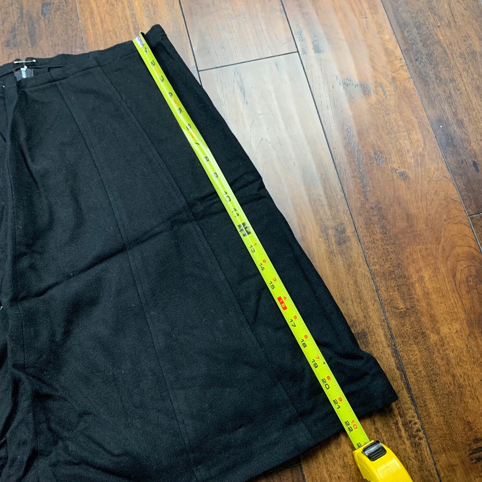 Vintage USA Rockabilly Womens Dress Black Skirt 60s 70s Top Bottom Sanforized