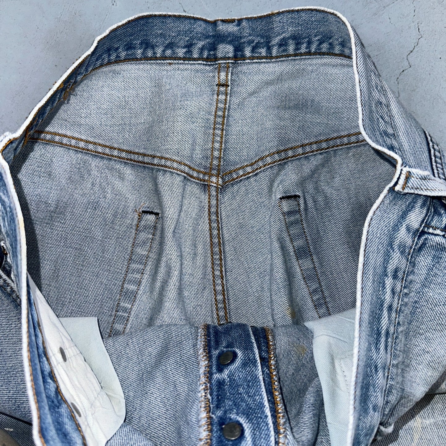 Levis 501 Vintage 80s Redline Selvedge USA XX Jeans Light Wash 40x33 Act 38x30