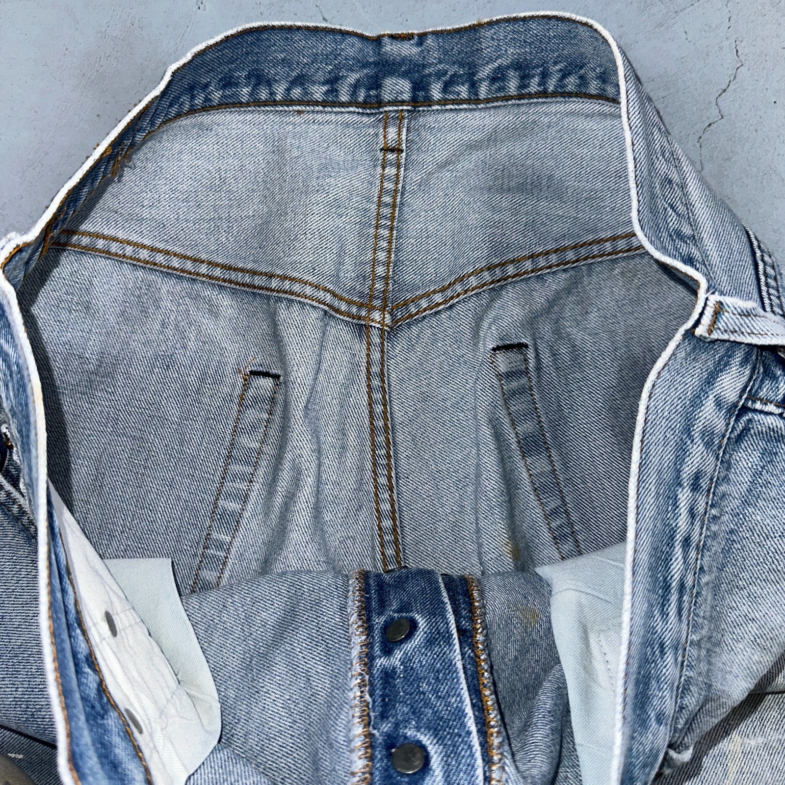 Levis 501 Vintage 80s Redline Selvedge USA XX Jeans Light Wash 40x33 Act 38x30