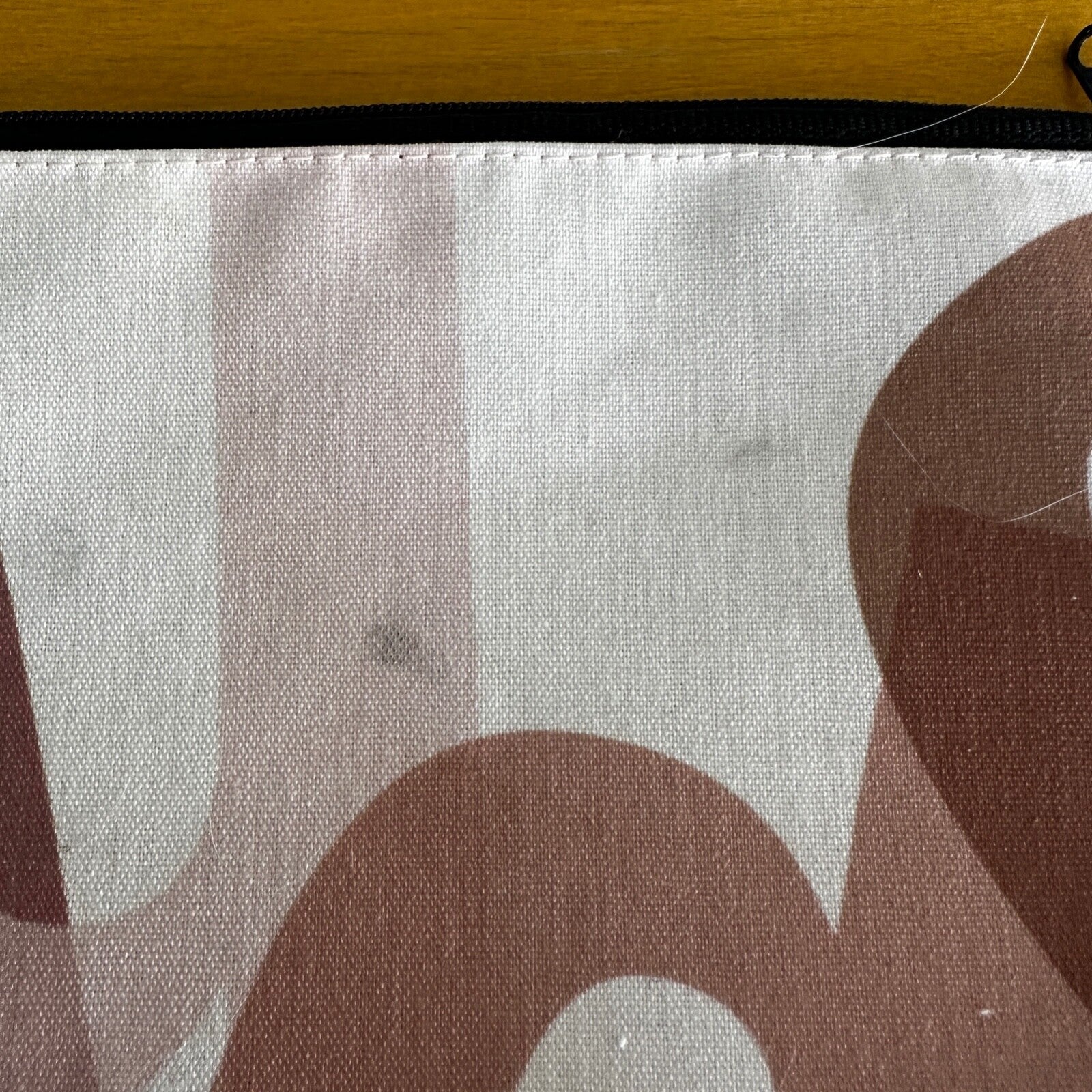 Maybelline New York “Hands Off My Nudes” Travel Makeup Bag Funny Cute Used