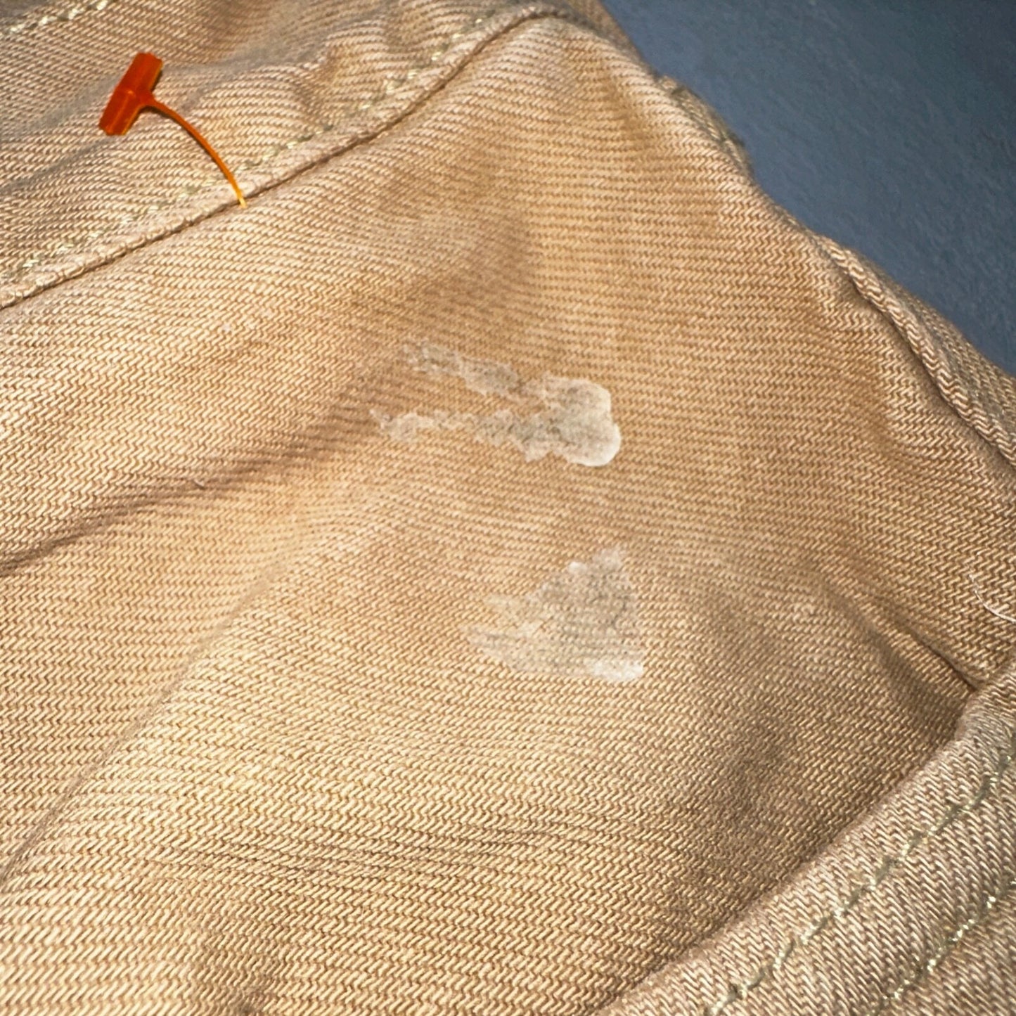 Levis 501 Vintage 90s USA XX Straight Leg Jeans Khaki Brown Wash 42x32 Act 40x32