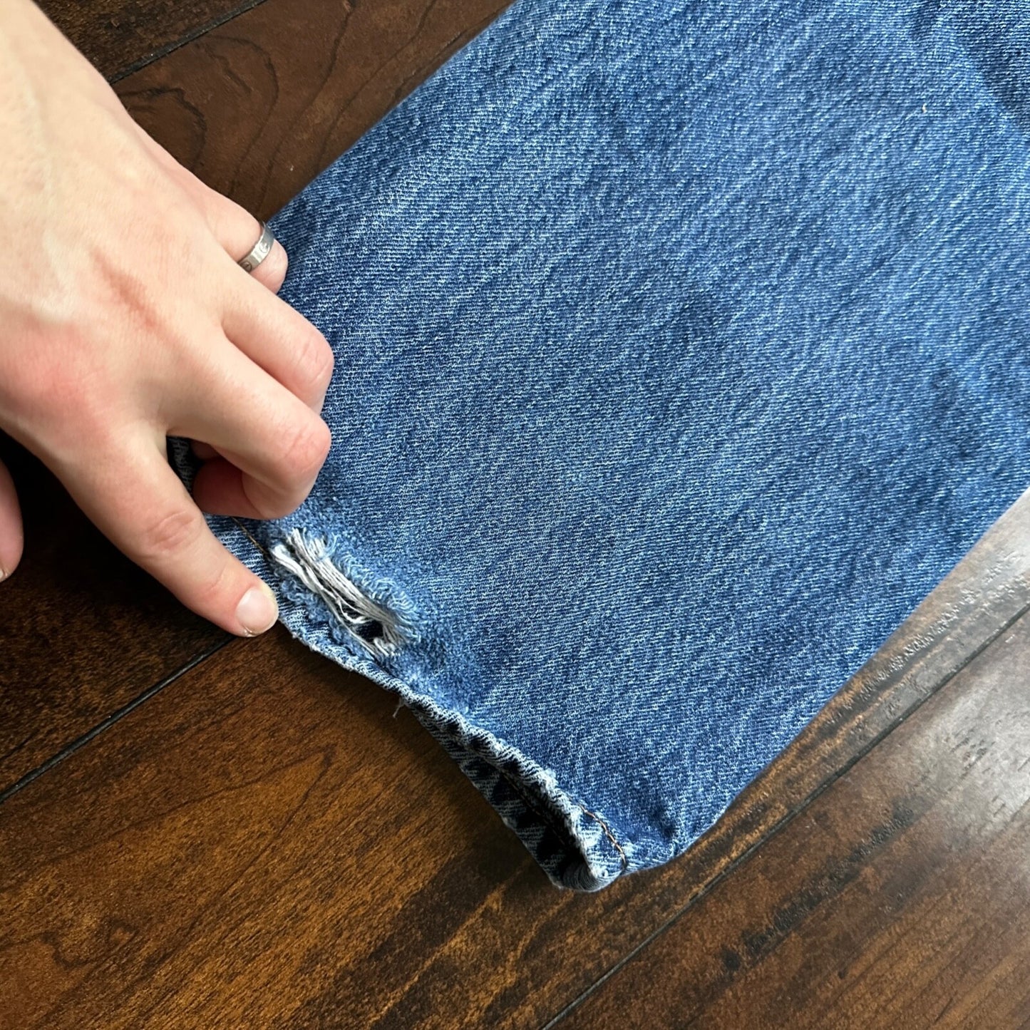 Levis 501 Vintage Y2K Straight Leg XX 2000s Jeans 38x32 Med Wash Act 37x30